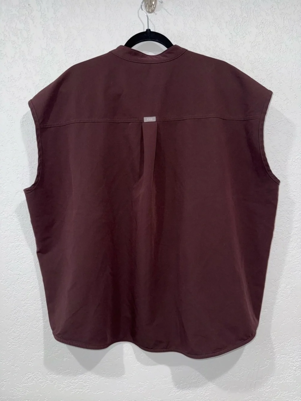 FIGS Rafaela Sleeveless Pullover Tunic - Chocolate - Picture 2 of 4